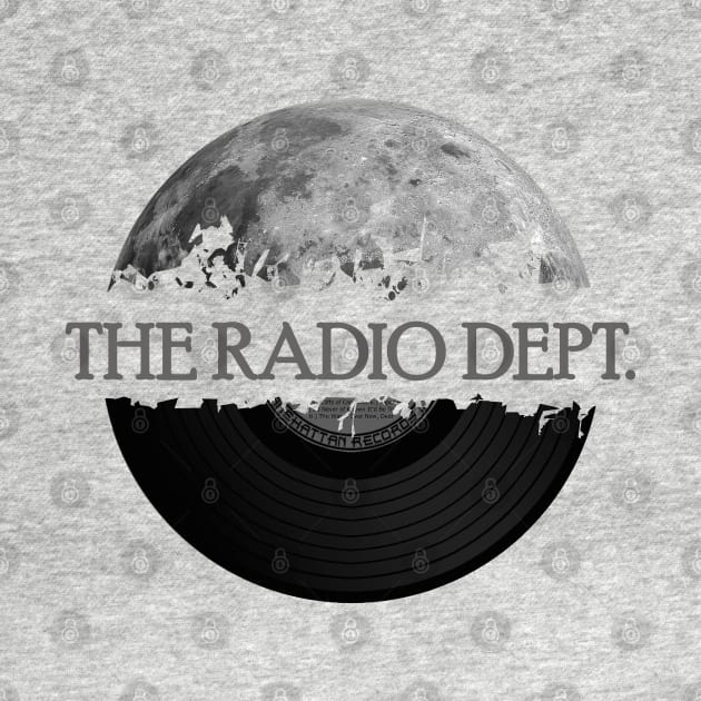 The Radio Dept moon vinyl by hany moon